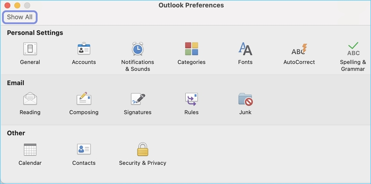 outlook-preferences