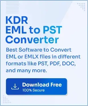 KDR EML to PST Converter